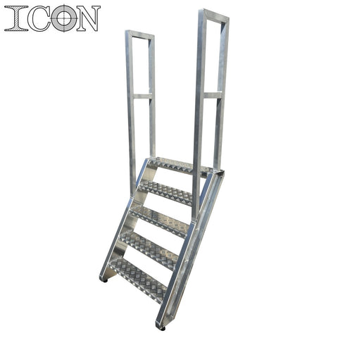 Aluminium Steps (Bespoke Design)
