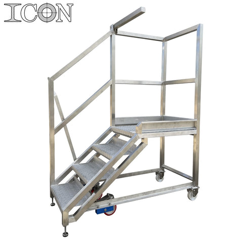 Stainless Steel Steps (Bespoke Design)