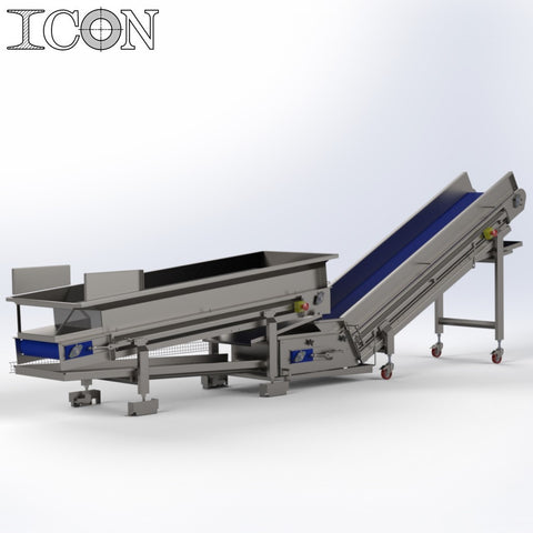 Plastic Modular Elevating Conveyors