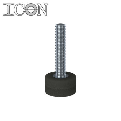 Rubber Machine Foot - 30mm Diameter