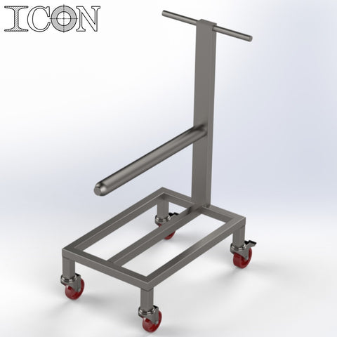 Single Pin Reel Trolley