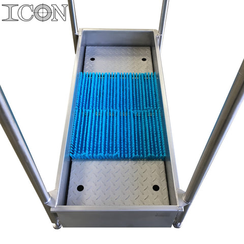 Manual Walk-Through Sole Scrubber