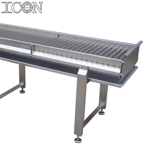 Gravity Roller Track Conveyor, with Undertray