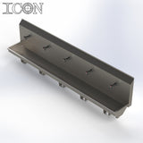 Five-Station Sink with Non-Concussive Taps