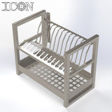 Plate & Cutlery Drying Rack