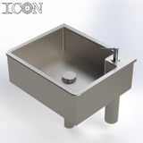 Bespoke Wall-Mounted Sink Troughs
