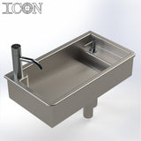 Bespoke Wall-Mounted Sink Troughs