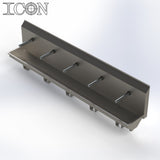 Five-Station Sink with Infrared Sensor Taps