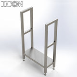 Stainless Steel Step Unit (Short Top Platform)