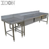 Triple Bowl Utility Sinks