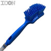 Boot Wash Handheld Scrubber Brush, with Hose & Clips