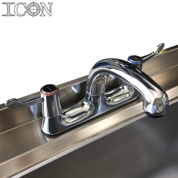 Double Bowl, No Drainer Catering Sink Icon Engineering, Wisbech