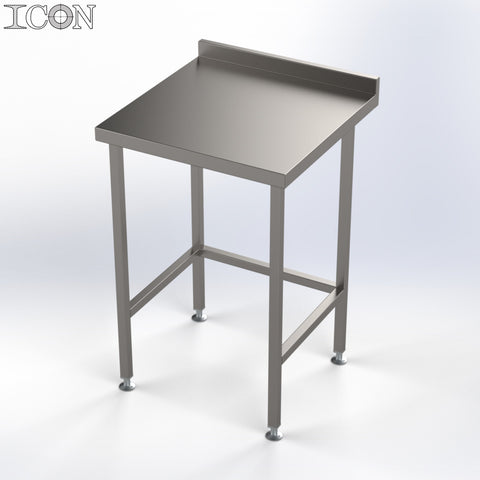 Stainless Steel Catering Table with Rear Upstand