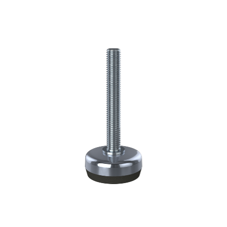 Stainless Steel Machine Foot - 40mm Diameter