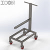 Single Pin Reel Trolley